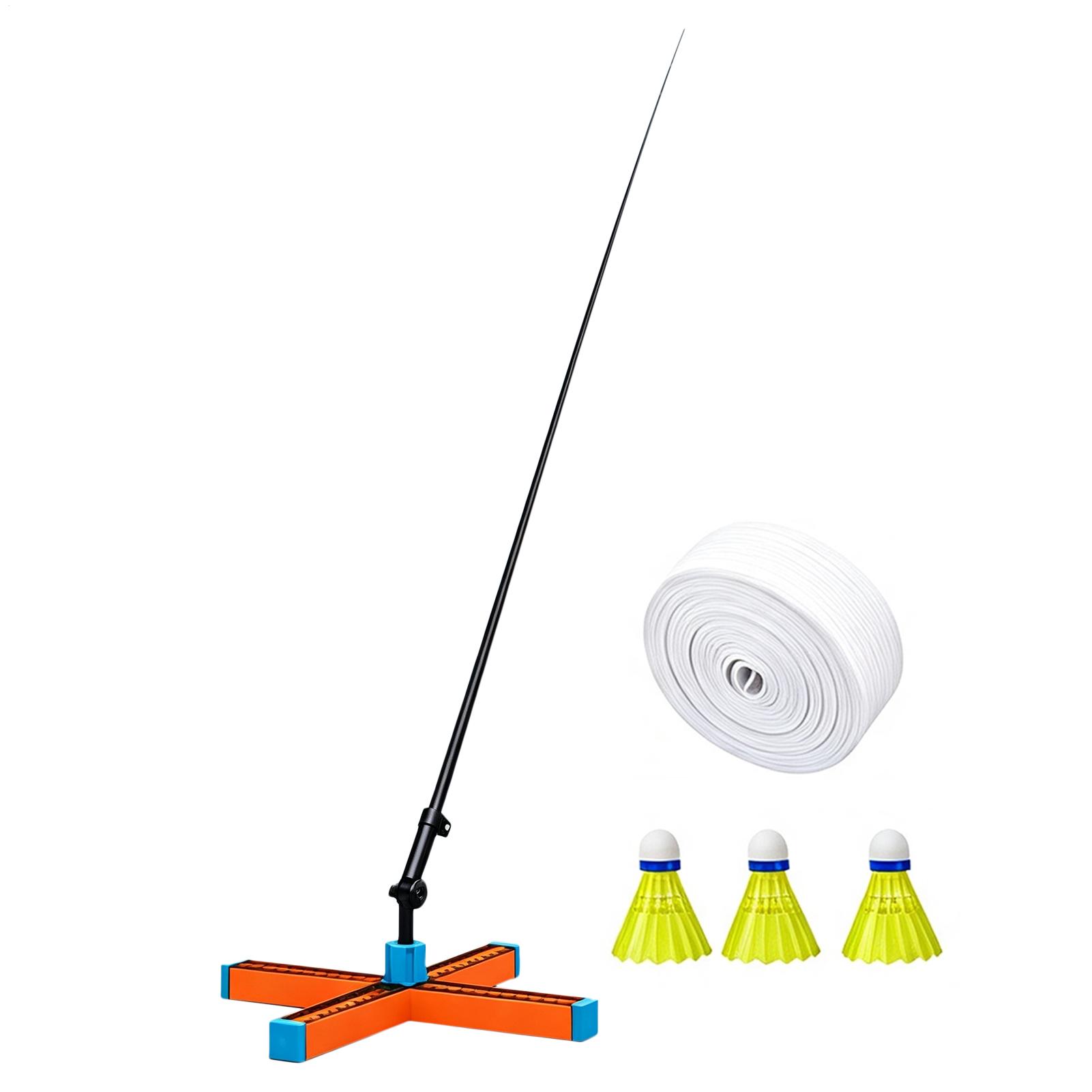 Badminton Rebound Trainer - Przenośny, składany, automatyczny przyrząd do treningu