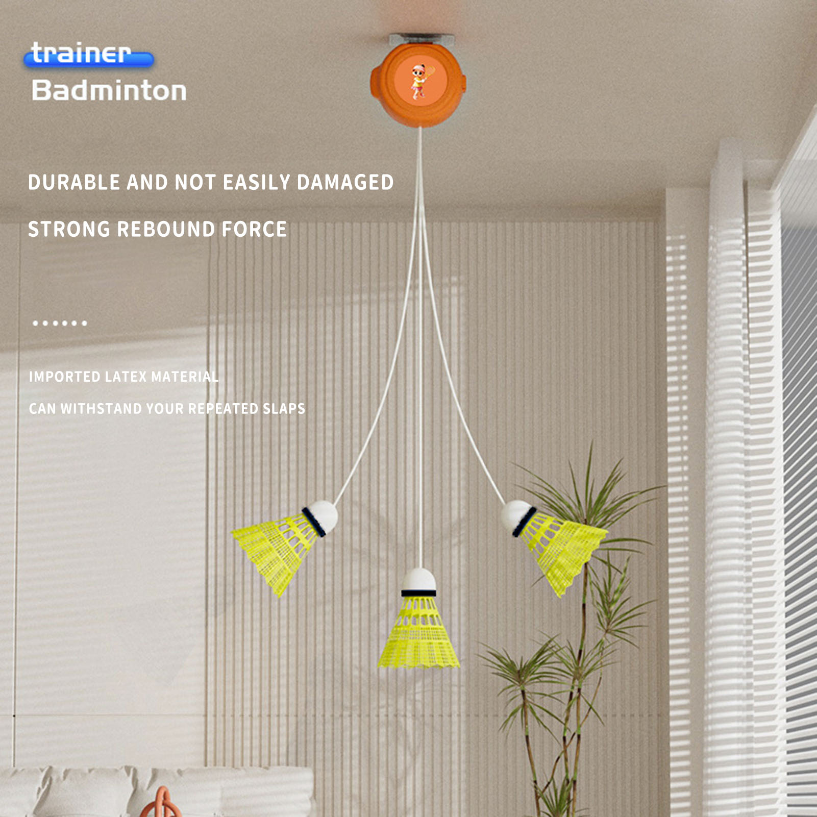 Automatyczny, wysuwany trenaże – Badminton Rebound Trainer recenzja i cena