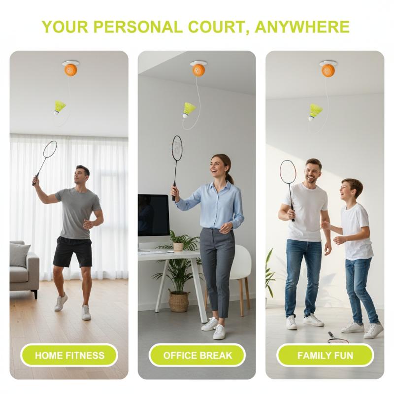 Automatyczny, składany przyrzą – Badminton Rebound Trainer recenzja i cena