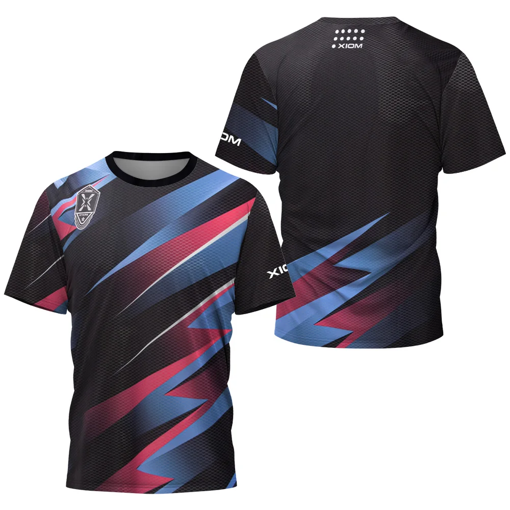 Modny męski t-shirt do tenisa  – Badminton Emoji recenzja i cena