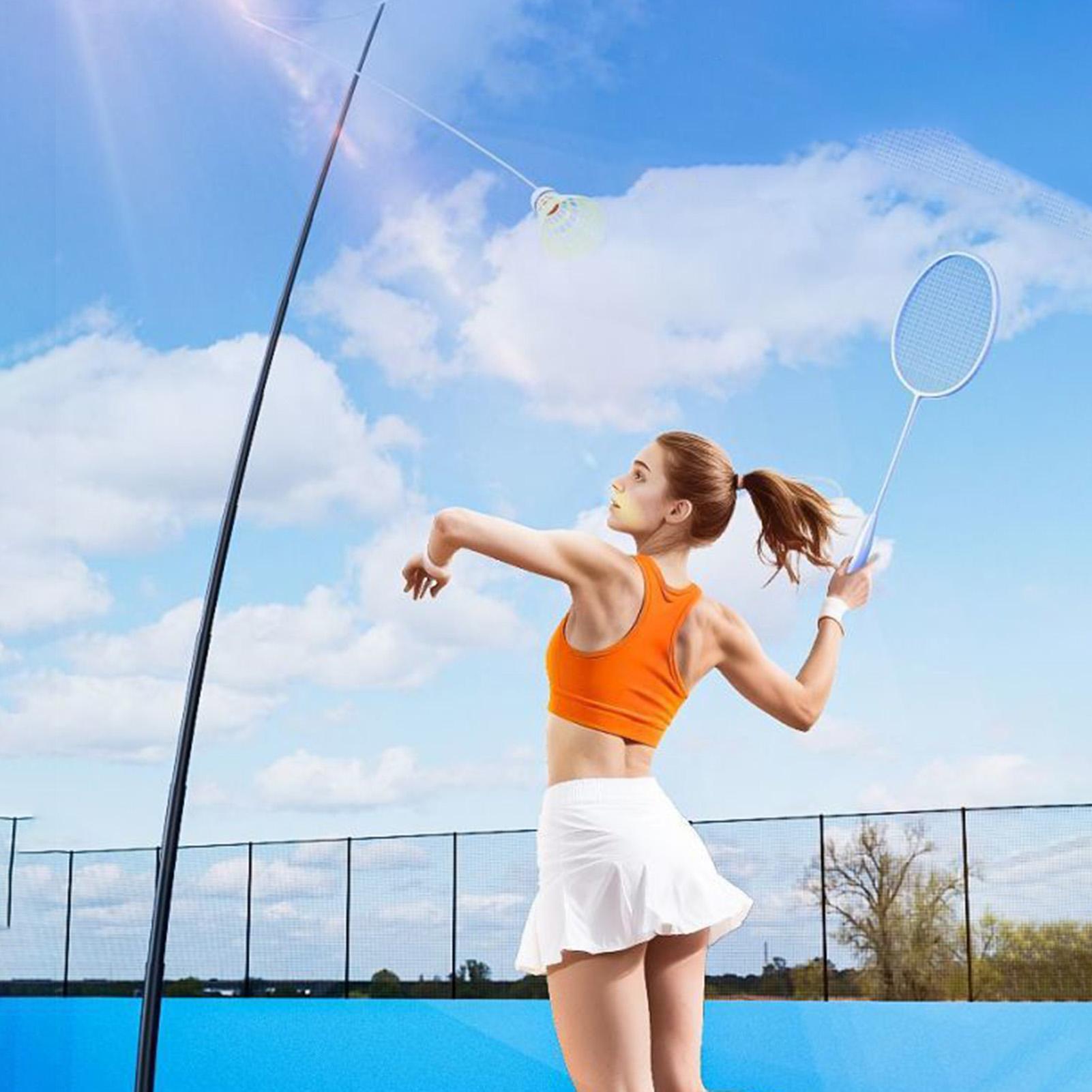 Przenośny, składany, automatyc – Badminton Rebound Trainer recenzja i cena