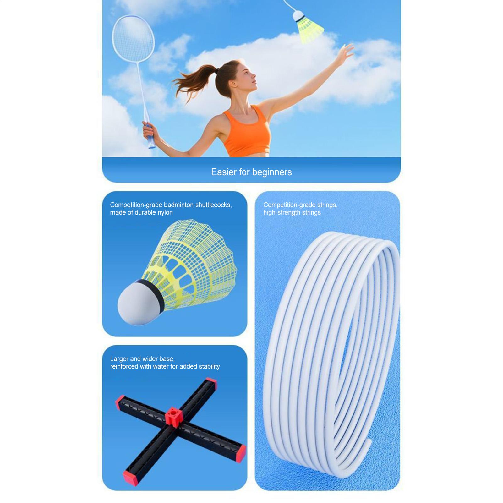Przenośny, składany, automatyc – Badminton Rebound Trainer recenzja i cena