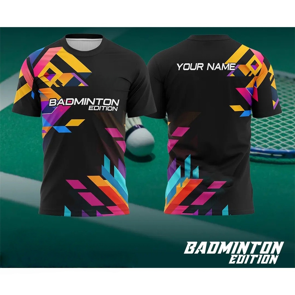 Męska odzież do badmintona Gra – Badminton Emoji recenzja i cena